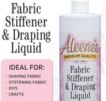 Heavy duty fabric hardener liquid for DIY cheesecloth decorations and lacy lanterns.