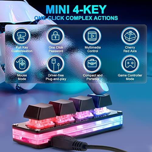 Close up of Ecarke mechanical keyboard switches