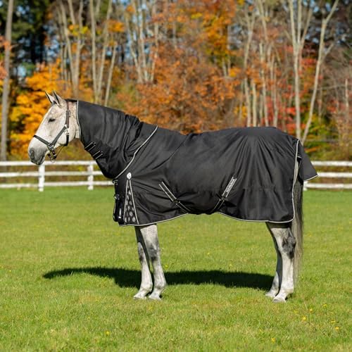 Equinavia equestrian turnout blanket neck cover with stainless steel D rings