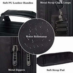 Ytonet travel computer bag adjustable shoulder strap option close up