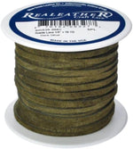 Realeather SOS25-2001 Suede Leather Lace for Crafts and Jewelry Making, 0.125" x 25', Black, 1-Spool - Image 12
