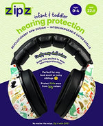 Zipz earmuffs showing interchangeable magnetic shell design