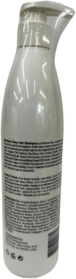 Reminex anti gray hair shampoo cap and pump
