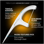 DenTek mouthwash blast flavored dental floss picks for fresh breath