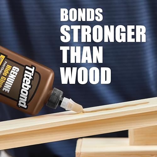Woodworking application of Titebond liquid hide glue