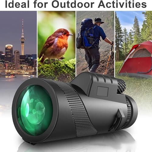 ONOLA high power optical telescope compact single handed grip for bird watching