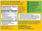 Authentic Nature Made USA imported gluten free iron supplement packaging details