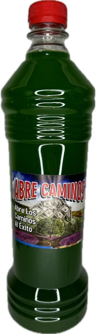 Generic Spiritual Bath -Open Roads Spiritual Bath -(1LT) -Bano Espiritual Abre Camino - Esoteric,Spiritual,New Age, Wicca,Pagan,Open Roads, Esoteric Bath, Green - Image 1