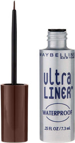 Professional eye makeup application using Maybelline Ultra Liner