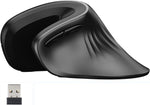 Yocunker ergonomic vertical mouse side profile showing 6 buttons