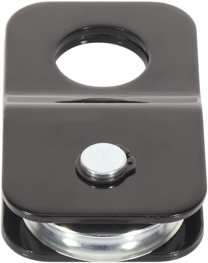 Automuto 4 ton snatch block black powder coat finish
