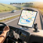 OHLPRO multi surface vehicle tablet mount side angle with four inch arm attached