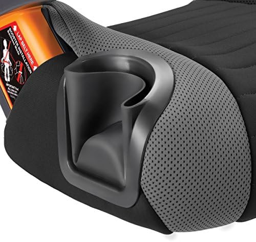 Chicco GoFit travel car seat demonstrating removable machine washable fabric cover removal