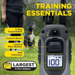 Dogtra 280X professional grade remote trainer demonstrating the LED light feature