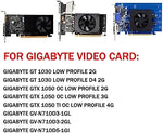 QHMLMJT replacement video card fan highlighting the center label and technical specification print.