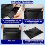 Generic 5 Faraday Bags foldable portable design