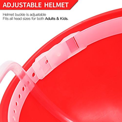 Novelty Place Drinking Helmet Top View Showing Can Slots And Straws