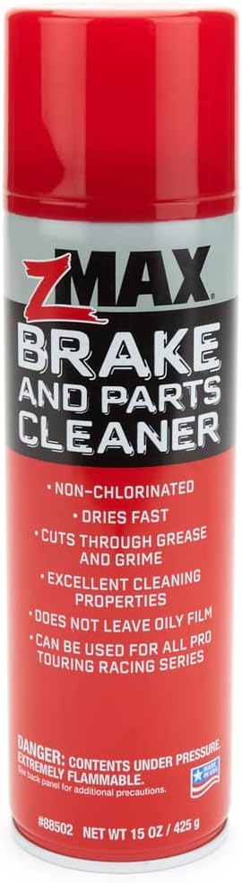 ZMAX Brake and Parts Cleaner 15 Ounce aerosol can front view