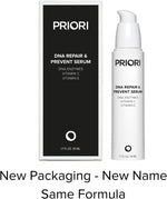 Priori DNA Fx221 Recovery Serum pump dispenser detail