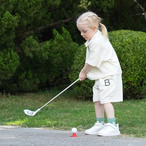 Full toy golf kit in blue storage bag for toddlers