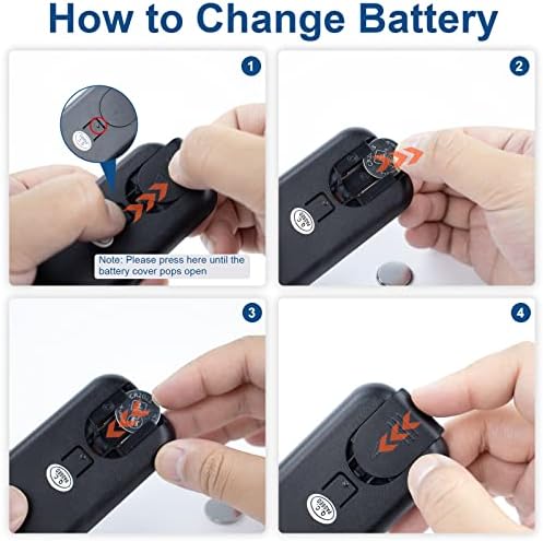 Motiexic replacement remote control packaging and accessories