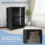 Explore Land blackout cat enclosure cover protecting small pets from sunlight and drafts