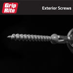 Grip-Rite Exterior Screws - Safe for Use in Treated Lumber - #2 Phillips Bugle Head - Coarse Thread Deck Screws - PrimeGuard Coating - 1lb Box - #9 x 1-1/4" - Gray - PTN114S1 - Image 9