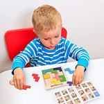 Packaging box of the authentic imported Coogam wooden block brain teaser game.