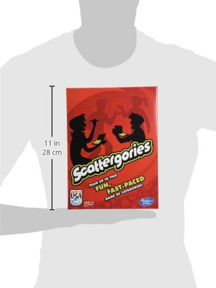 Hasbro Gaming Scattergories board game answer pad and score sheet