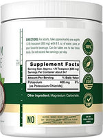 Carlyle food grade salt substitute nutritional facts label view.