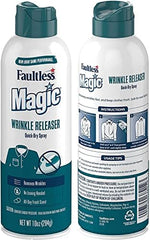 Faultless Magic wrinkle remover and fabric refresher spray for static electricity removal