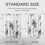 Removable snap in waterproof liner inside hotel style shower curtain