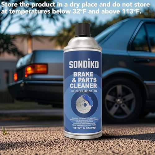 Back label of Sondiko non-chlorinated cleaner showing safety instructions