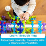 Fat Brain Toys Squigz, Multi Color (24 Pieces) - Image 8