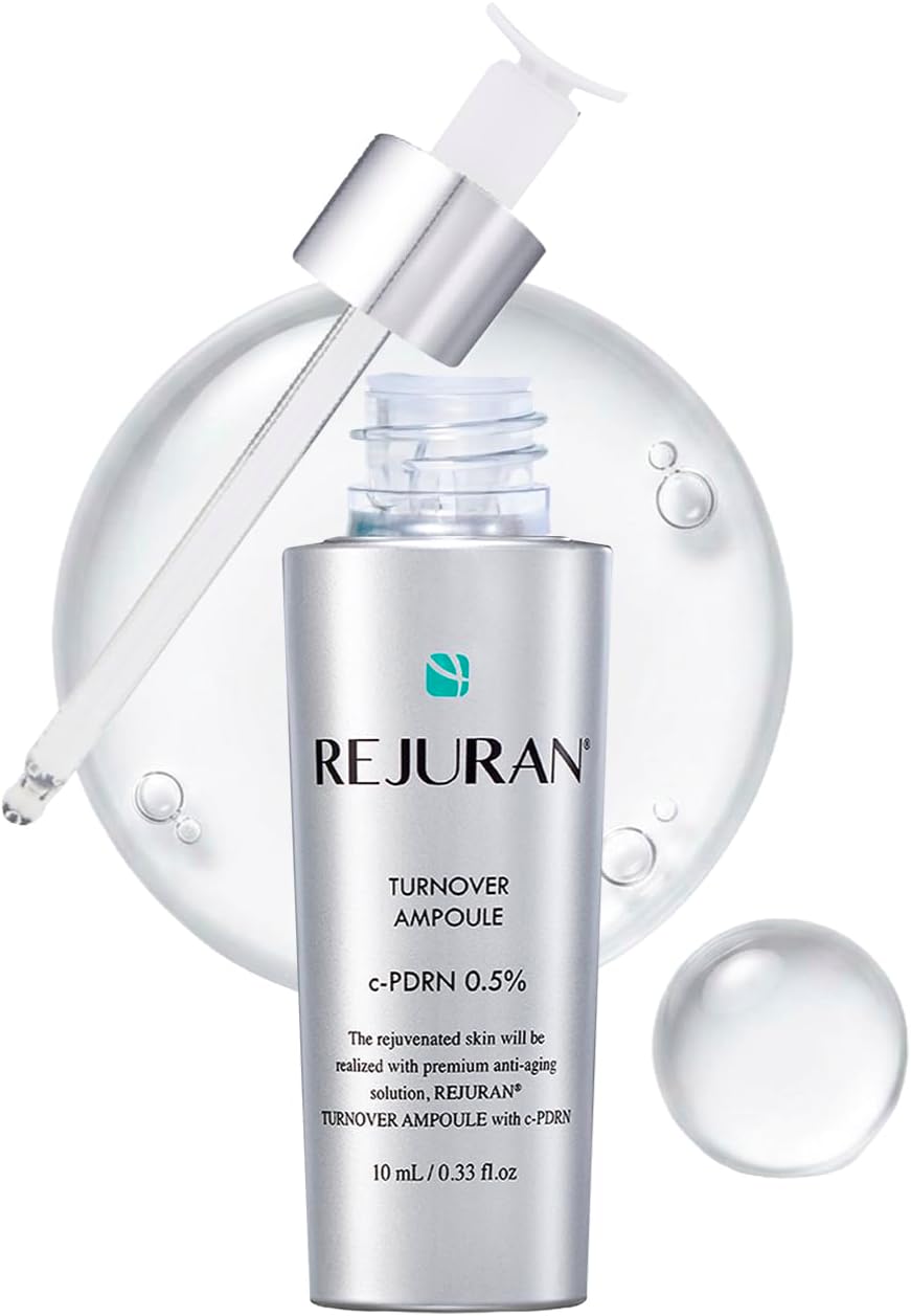 REJURAN(R) Turnover Ampoule, c-PDRN(R) - Original Salmon DNA PDRN Face Serum for Rejuvenation, Firming, Hydration & Youthful Glow, Refines Skin Texture. Korean Skincare (1.01 fl oz) - Image 10