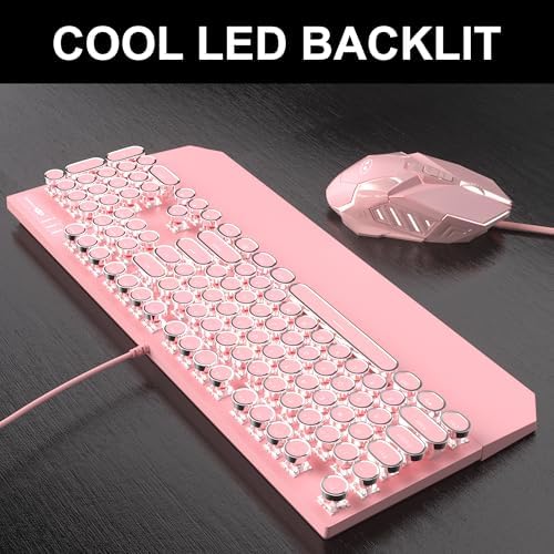 Ergonomic gaming mouse with LED lighting for Camiysn keyboard combo