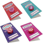 Display of 36 piece Joyin Valentine party favor set