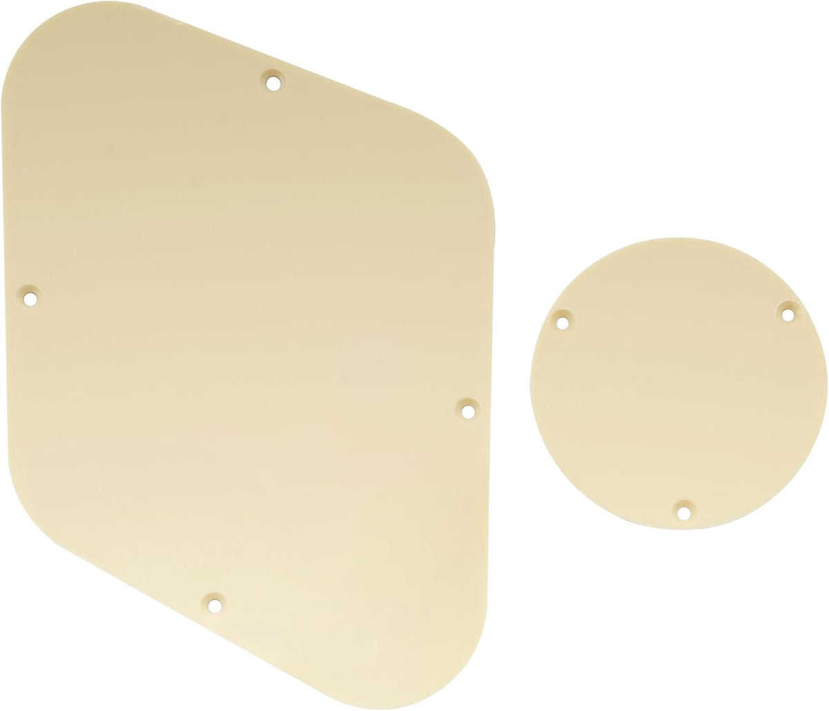 Musiclily LP Backplate and Switch Cover Set Compatible with USA Les Paul, 3Ply White - Image 10