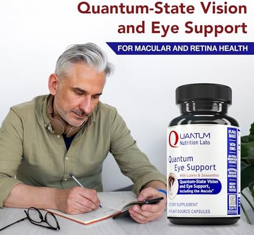 Back label of Quantum Nutrition Labs Eye Support supplement