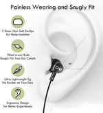 C G ChanGeek stereo bass earbuds connected to television setup