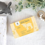 Grab Green imported newborn fabric softener sheets certified cruelty free logo