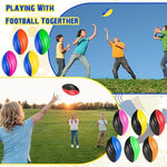 Jerify soft foam sports ball being squeezed to demonstrate flexible shape recovery