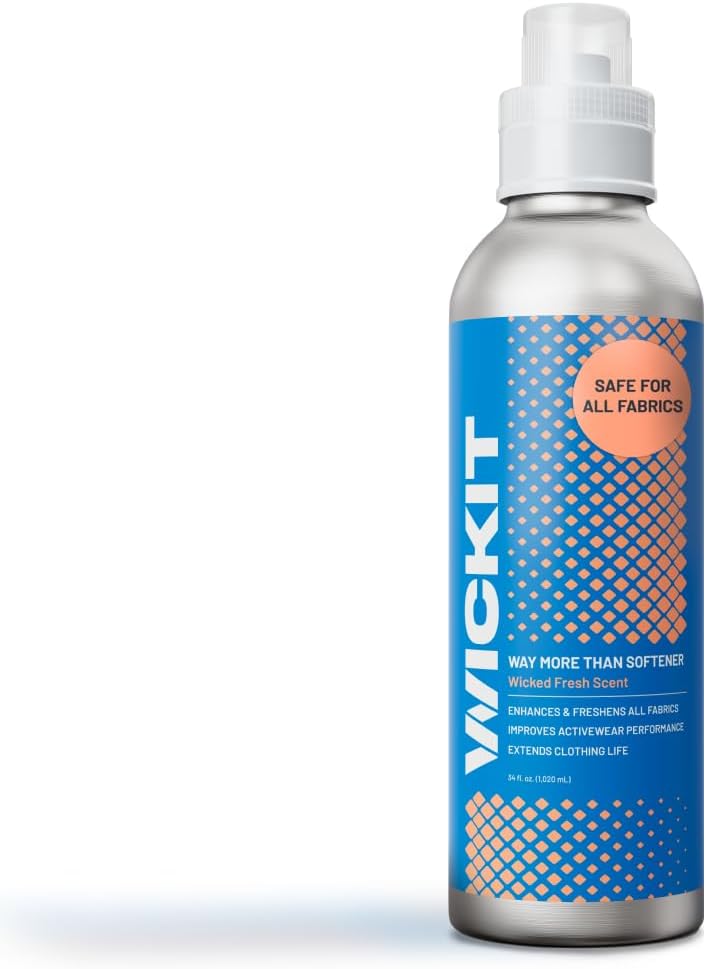 Wickit | Way More Than Softener | Fabric Softener Safe for All Fabrics | Laundry Additive Freshens, Protects, and Preserves All Clothing Fibers Without Waxy Buildup | Improves Activewear Breathability - Image 1