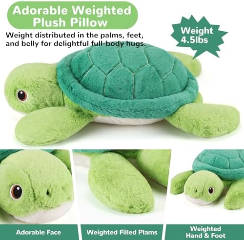 Gnomantic Tortoise Plush Toys 22 inch details