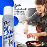 Fuller Brush premium USA imported metal cleaning spray on a counter setup.
