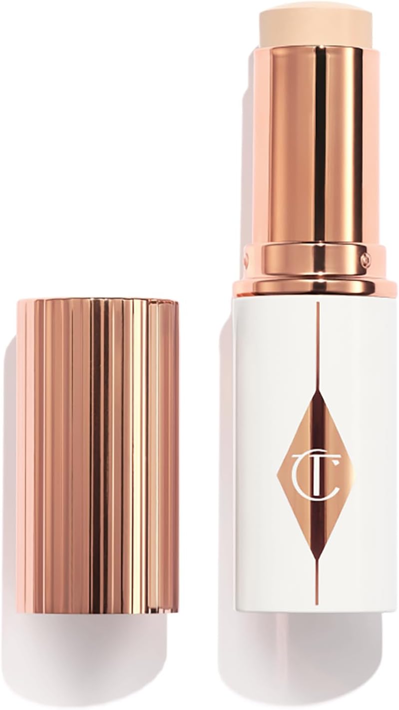 Charlotte Tilbury Unreal Skin Tint & Sheer Glow Hydrating Foundation Stick - Cream Foundation Makeup with Sheer-to-Light Coverage & a Buildable Formula - Blurring, Smoothing & Nourishing - Image 14