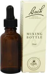 Bach Bach Flower Remedies Mixing Bottle 30 Milliliters front view showing amber glass dropper bottle