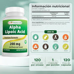 Authentic USA imported Best Naturals Alpha Lipoic Acid bottle