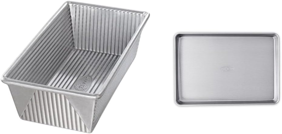 USA Pan Bakeware Aluminized Steel Loaf Pan, 5"D x 10"W x 3"H, 1.5 Pound - Image 10