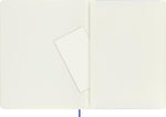 Moleskine soft cover notebook matching ribbon bookmark view